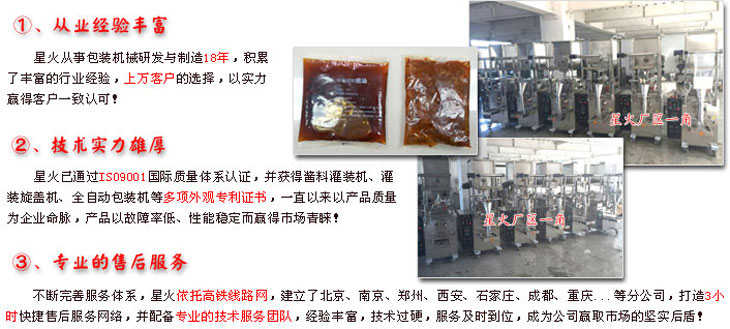 全自動(dòng)醬體包裝機(jī),辣子油包裝機(jī)